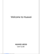 Huawei U8350-3 User Manual