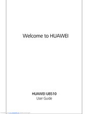 Huawei U8510 User Manual