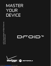 Motorola DROID 4 by User Manual