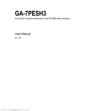 Gigabyte GA-7PESH3 User Manual