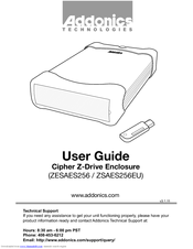 Addonics Technologies ZESAES256 User Manual