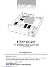 Addonics Technologies DDU7SAS User Manual