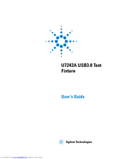 Agilent Technologies U7242A User Manual