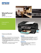 Epson WorkForce 323 Series Features And Benefits