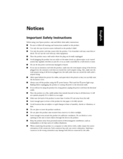 Epson WorkForce Pro WP-4590 Important Safety Instructions Manual