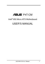 Asus P4T-CM User Manual