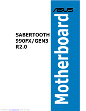 Asus SABERTOOTH 990FX/GEN3 R2.0 User Manual