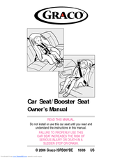 Graco 8D02SYC - Platinum Cargo Booster Car Seat Owner's Manual