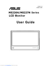 Asus MS227N Series LCD monitor User Manual