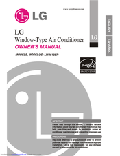 LG LW2510ER Owner's Manual