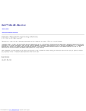 Dell S2440L User Manual