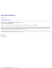 Dell S2740L User Manual