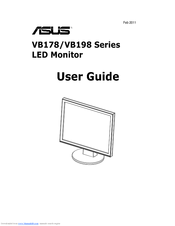 Asus VB198D User Manual