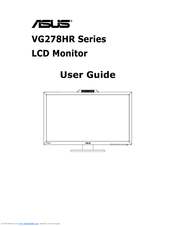 Asus VG278HR Series User Manual