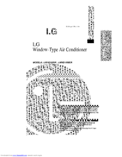 LG LWHD1800R User Manual
