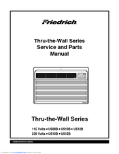 Friedrich M2404ER Service And Parts Manual