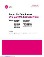 LG WG1800RY3 Service Manual