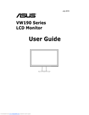 Asus VW190D User Manual