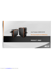 Acer Predator G3600 Product Brief
