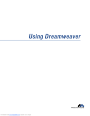 MACROMEDIA 38028779 - Macromedia Dreamweaver - Mac Using Manual