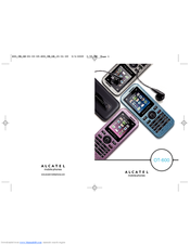 Alcatel OT-600 User Manual