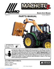Alamo MACHETE2 Operator's Manual