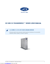 Lacie d2 USB 3.0 User Manual