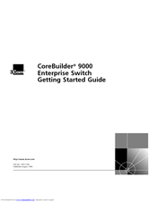 3Com 3CB9E7 - CoreBuilder 9000 Chassis Switch Getting Started Manual