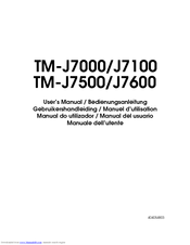 Epson TM-J7600 User Manual