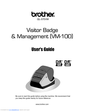Brother QL-570VM VM-100 User Manual