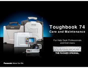 Panasonic CF-74ECBAXBM - Toughbook 74 - Core Duo 2 GHz Use And Care Manual