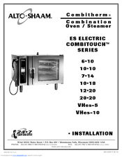 Alto-Shaam Combitherm 12-20esi Installation Manual