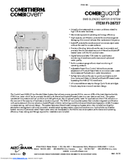 Alto-Shaam CombiGuard ITEM FI-28727 Manual