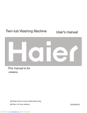 Haier HWM89VA User Manual