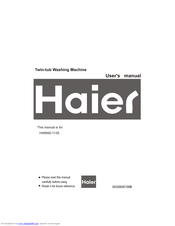 Haier HWM95-113S User Manual