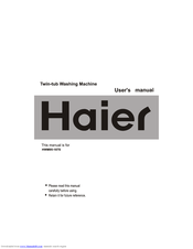 Haier HWM95-187S User Manual
