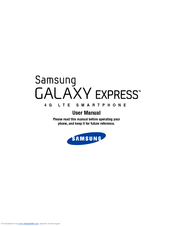 Samsung Galaxy Express User Manual