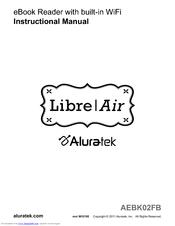 Aluratek Libre Air AEBK02FB Instructional Manual