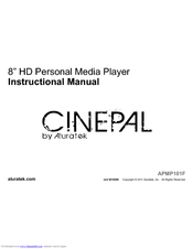 Aluratek Cinepal APMP101F Instructional Manual