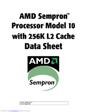 AMD Sempron 10 Datasheet