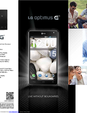 LG Optimus G E970 Brochure
