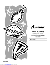 Amana AGG200AAW Use And Care Manual