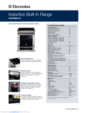 Electrolux EW30IS6CJS Specifications