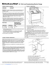 KitchenAid KERS202B Product Dimensions