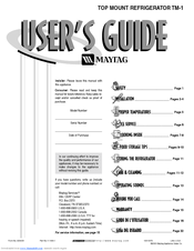 Maytag MTB1954MEB User Manual