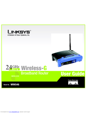 Linksys WRK54G User Manual