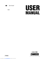 Zanussi ZYB992 User Manual