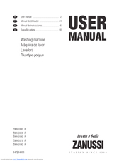 Zanussi ZWH6100 P User Manual
