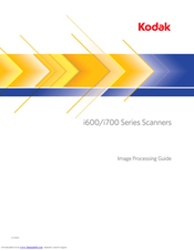 Kodak I780 - Document Scanner Manual