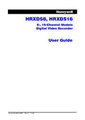 Honeywell HRXDS8 User Manual